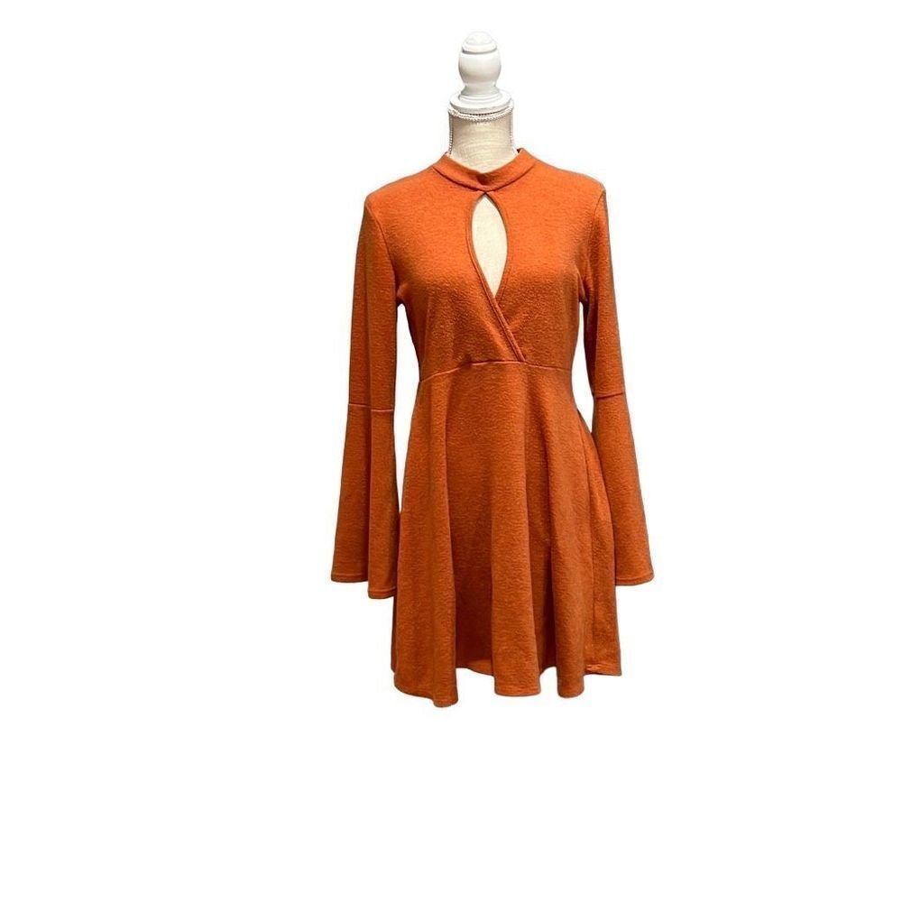 Charlotte Russe Fleece Blend Mini Dress